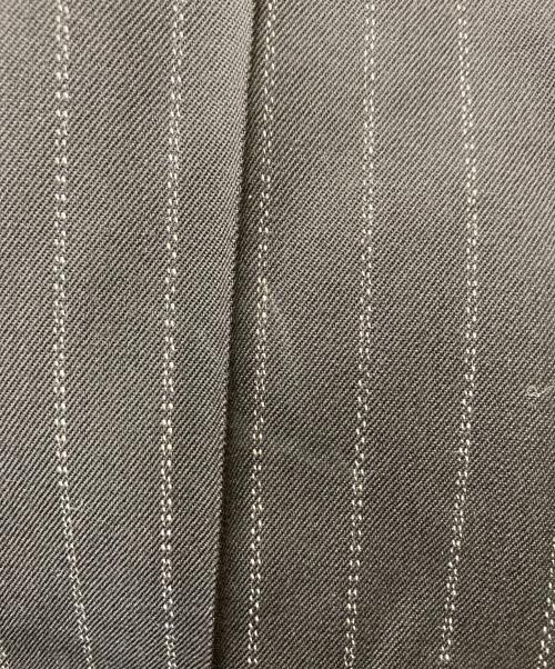 NEAT（ニート）NEAT (ニート) ストライプウールパンツ ブラック サイズ:50の古着・服飾アイテム
