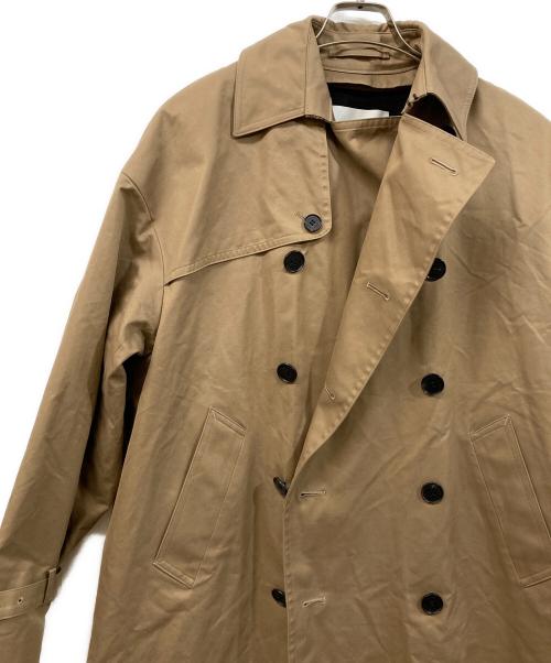 HYKE（ハイク）HYKE (ハイク) TRENCH COAT / BIG FIT ベージュ サイズ:1の古着・服飾アイテム
