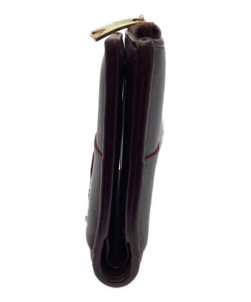 BOTTEGA VENETA（ボッテガベネタ）BOTTEGA VENETA (ボッテガベネタ) 2つ折り財布 ブラウンの古着・服飾アイテム