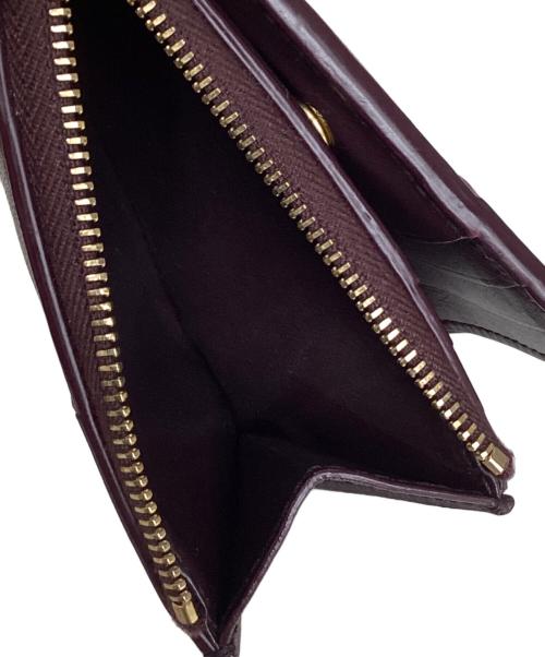 BOTTEGA VENETA（ボッテガベネタ）BOTTEGA VENETA (ボッテガベネタ) 2つ折り財布 ブラウンの古着・服飾アイテム