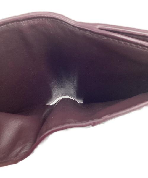 BOTTEGA VENETA（ボッテガベネタ）BOTTEGA VENETA (ボッテガベネタ) 2つ折り財布 ブラウンの古着・服飾アイテム