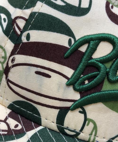New Era（ニューエラ）New Era (ニューエラ) BAPE BY A BATHING APE (ベイプバイアベイシングエイプ) カモフラ柄 キャップ サイズ:7 1/4/57.7cmの古着・服飾アイテム