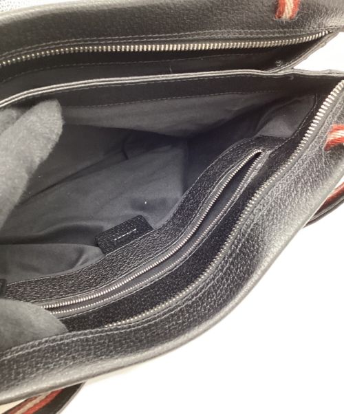 BALLY（バリー）BALLY (バリー) レザートートバッグ ブラックの古着・服飾アイテム