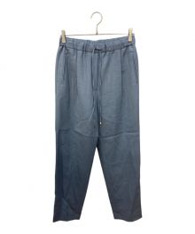 ebure（エブール）の古着「ハイカウントドライウール パンツ」｜スカイブルー