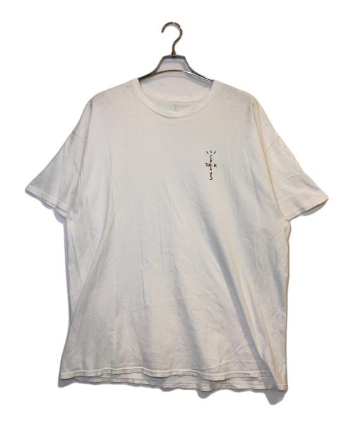 CACTUS JACK TRAVIS SCOTT（カクタスジャックトラヴィス・スコット）CACTUS JACK TRAVIS SCOTT (カクタスジャックトラヴィス・スコット) Cactus Jack CJ Logo Tee/ロゴTシャツ ホワイト サイズ:XXLの古着・服飾アイテム
