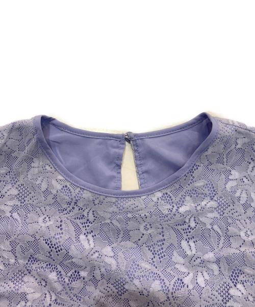 eimy istoire（エイミーイストワール）eimy istoire (エイミーイストワール) レースセミマーメイドワンピース　1123130712-0 ブルー サイズ:Sの古着・服飾アイテム