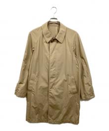 BROOKS BROTHERS（ブルックスブラザーズ）の古着「ライトウェイト バルカラーコート」｜ベージュ