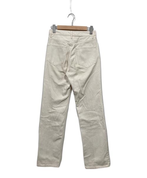 AURALEE（オーラリー）AURALEE (オーラリー) HARD TWIST DENIM 5P PANTS ホワイト サイズ:26の古着・服飾アイテム
