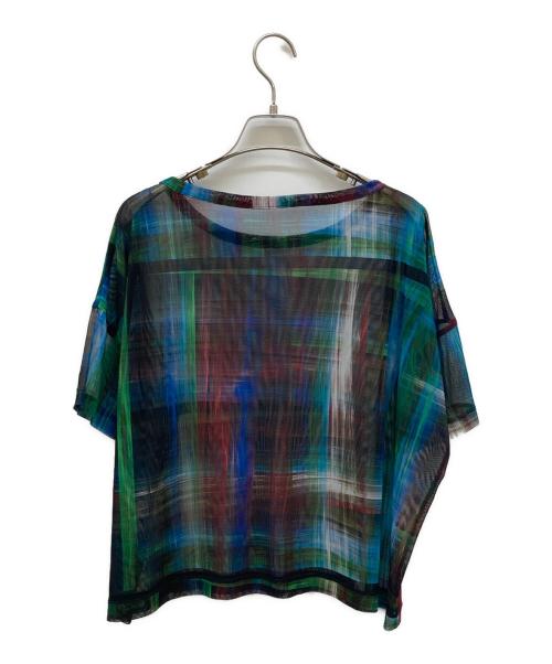 Y's（ワイズ）Y's (ワイズ) プリントカットソー グリーン サイズ:2の古着・服飾アイテム