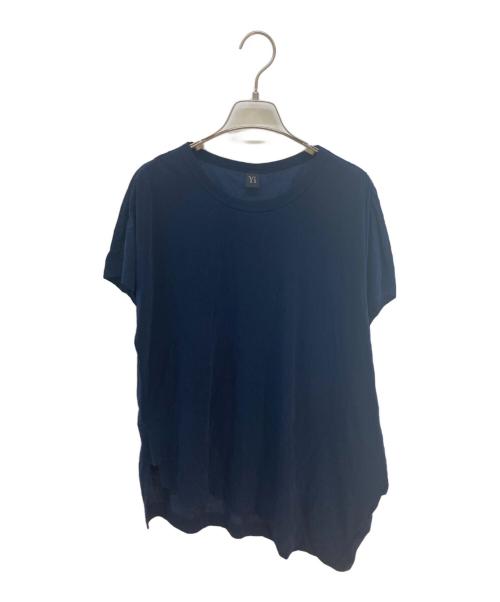 Y's（ワイズ）Y's (ワイズ) シワ加工カットソー ネイビー サイズ:2の古着・服飾アイテム