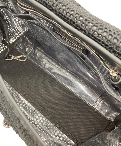 zanellato（ザネラート）ZANELLATO (ザネラート) POSTINA メッシュショルダーバッグ ブラックの古着・服飾アイテム