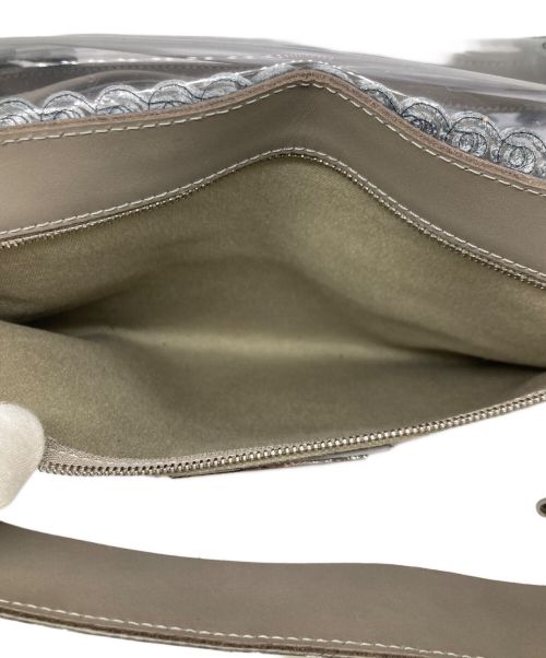 zanellato（ザネラート）zanellato (ザネラート) クリアショルダーバッグ グレーの古着・服飾アイテム