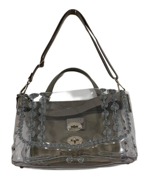 zanellato（ザネラート）zanellato (ザネラート) クリアショルダーバッグ グレーの古着・服飾アイテム