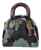 COACH×KAFFE FASSETTコーチ×カフェ・ファセット）の古着「ハンドバッグ」｜ブラック