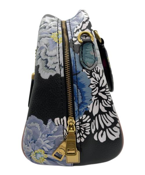 COACH（コーチ）COACH (コーチ) Kaffe Fassett (カフェ・ファセット) ハンドバッグ ブラックの古着・服飾アイテム