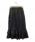 tricot COMME des GARCONSトリココムデギャルソン）の古着「ロングスカート」｜ブラック