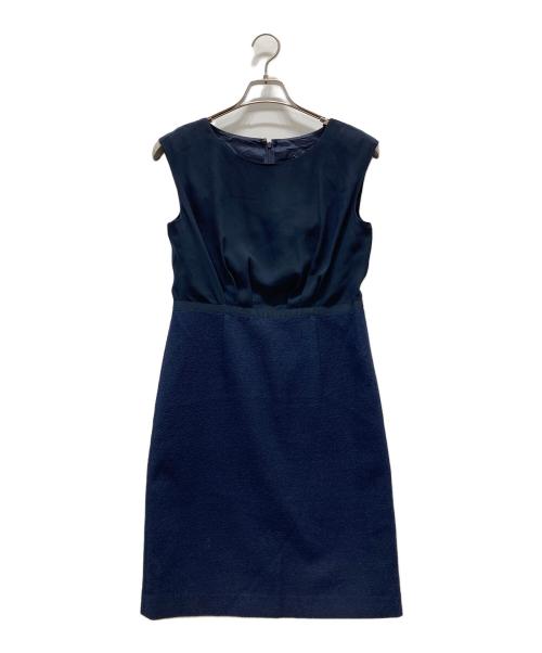 ANAYI（アナイ）ANAYI (アナイ) ドッキングワンピース ネイビー サイズ:38の古着・服飾アイテム
