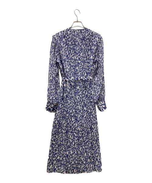 icB（アイシービー）icB (アイシービー) Brushed Dots ワンピース ブルー サイズ:9の古着・服飾アイテム