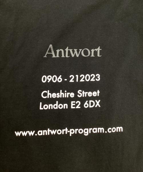 Antwort（アントワート）Antwort (アントワート) ロングスリーブカットソー ブラック サイズ:2の古着・服飾アイテム