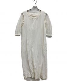 INGEBORG（インゲボルグ）の古着「ボレロセット フラワーモチーフノースリーブワンピース/ワンピース/A2211UA 366」｜ホワイト