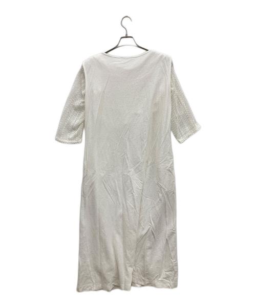 INGEBORG（インゲボルグ）INGEBORG (インゲボルグ) ボレロセット フラワーモチーフノースリーブワンピース/ワンピース/A2211UA 366 ホワイト サイズ:freeの古着・服飾アイテム