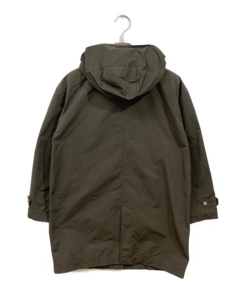 23区（ニジュウサンク）23区 (ニジュウサンク) ブライトウェザークロスフーテッドアウター オリーブ サイズ:30の古着・服飾アイテム
