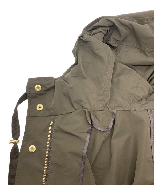 23区（ニジュウサンク）23区 (ニジュウサンク) ブライトウェザークロスフーテッドアウター オリーブ サイズ:30の古着・服飾アイテム