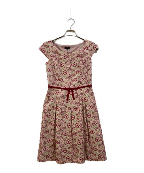 TOCCA（トッカ）TOCCA (トッカ) 刺繍ワンピース ピンクの古着・服飾アイテム