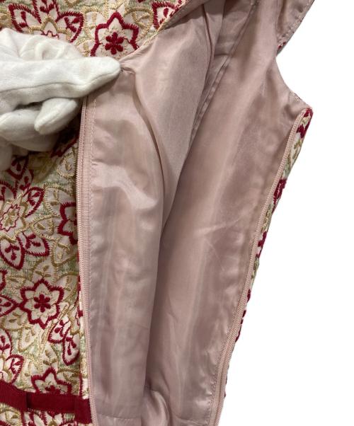 TOCCA（トッカ）TOCCA (トッカ) 刺繍ワンピース ピンクの古着・服飾アイテム