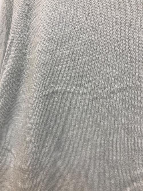 DRAWER（ドゥロワー）Drawer (ドゥロワー) 18GコットンシルクVネックカーディガン ライトグリーン サイズ:SIZE 2の古着・服飾アイテム