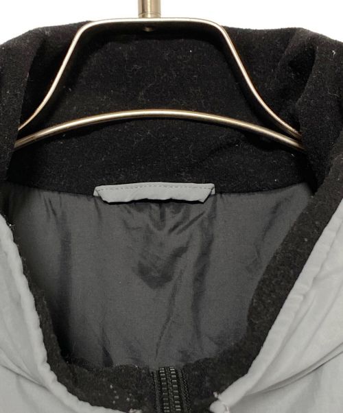 ENNOY（エンノイ）ENNOY (エンノイ) NYLON PADDED JACKET ライトグレー サイズ:Mの古着・服飾アイテム