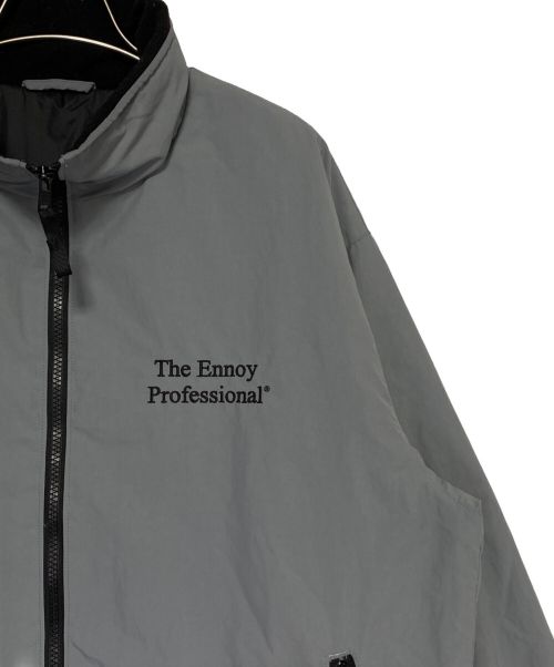 ENNOY（エンノイ）ENNOY (エンノイ) NYLON PADDED JACKET ライトグレー サイズ:Mの古着・服飾アイテム