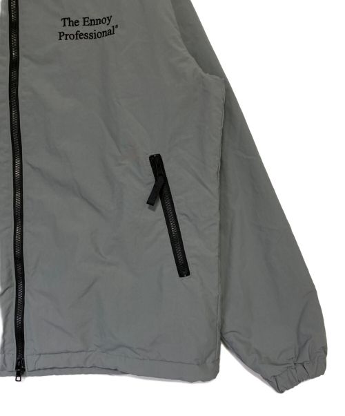 ENNOY（エンノイ）ENNOY (エンノイ) NYLON PADDED JACKET ライトグレー サイズ:Mの古着・服飾アイテム
