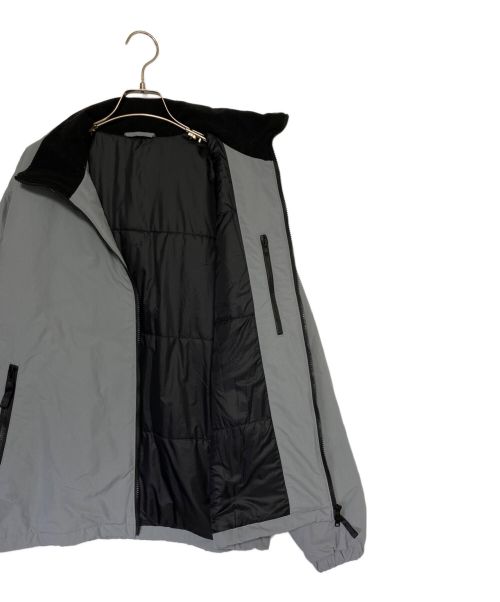 ENNOY（エンノイ）ENNOY (エンノイ) NYLON PADDED JACKET ライトグレー サイズ:Mの古着・服飾アイテム