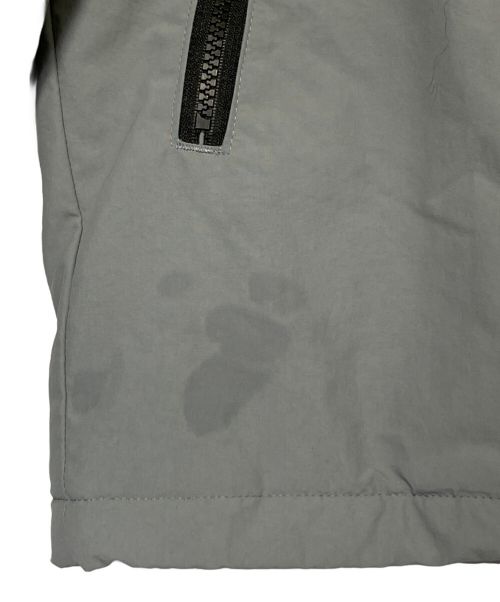 ENNOY（エンノイ）ENNOY (エンノイ) NYLON PADDED JACKET ライトグレー サイズ:Mの古着・服飾アイテム