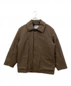 MHLエムエイチエル）の古着「COTTON WOOL DRILLジャケット」｜ブラウン