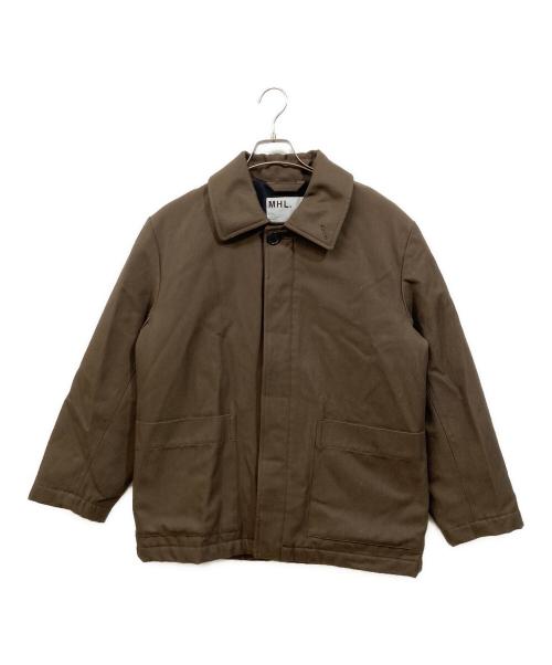 MHL（エムエイチエル）MHL (エムエイチエル) COTTON WOOL DRILLジャケット ブラウン サイズ:SIZE Sの古着・服飾アイテム