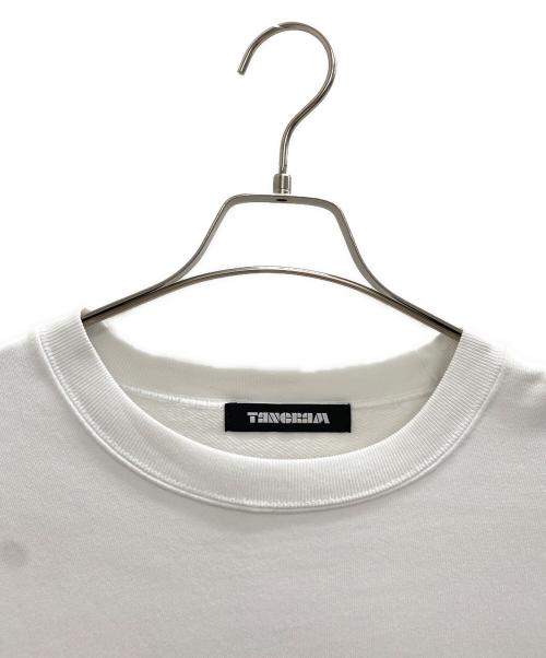 tangram（タングラム）tangram (タングラム) クルーネックスウェット ホワイト サイズ:Sの古着・服飾アイテム