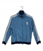 adidas×Bogey Boysアディダス×ボギーボーイズ）の古着「パイルトラックジャケット」｜ブルー