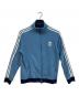 adidas（アディダス）の古着「パイルトラックジャケット」｜ブルー