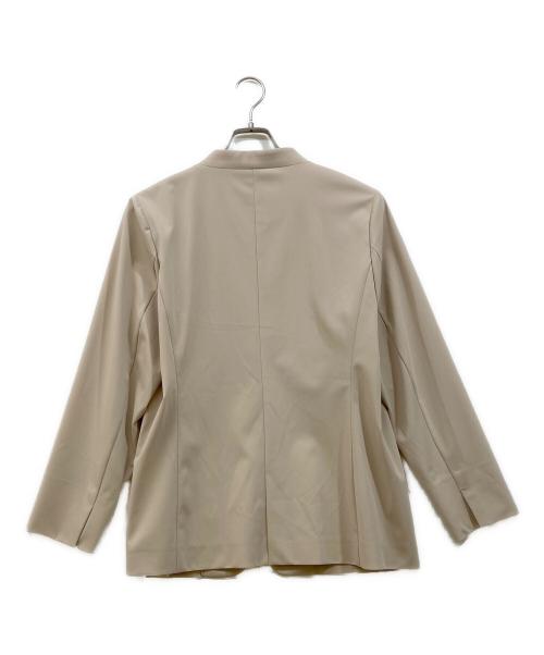 INEDIT（イネディット）INEDIT (イネディット) カラーレスジャケット ベージュ サイズ:46の古着・服飾アイテム
