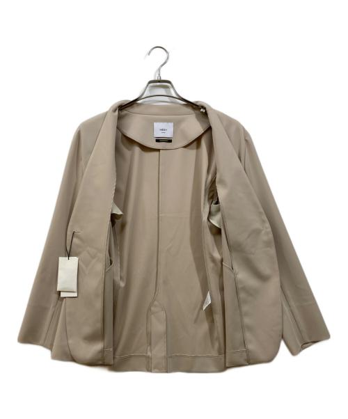 INEDIT（イネディット）INEDIT (イネディット) カラーレスジャケット ベージュ サイズ:46の古着・服飾アイテム