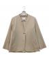 INEDIT（イネディット）の古着「カラーレスジャケット」｜ベージュ