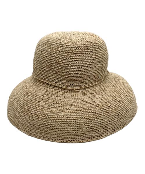 HELEN KAMINSKI（ヘレンカミンスキー）HELEN KAMINSKI (ヘレンカミンスキー) ラフィアハット ベージュの古着・服飾アイテム