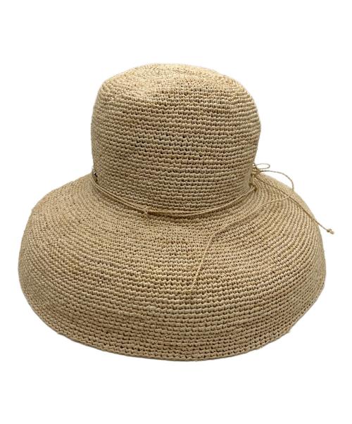 HELEN KAMINSKI（ヘレンカミンスキー）HELEN KAMINSKI (ヘレンカミンスキー) ラフィアハット ベージュの古着・服飾アイテム