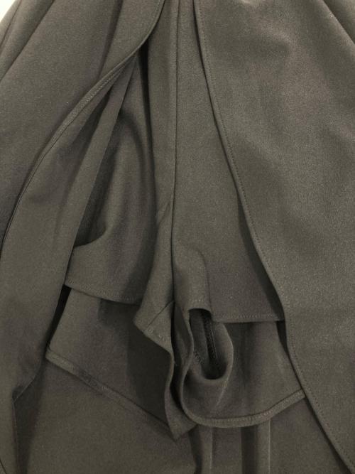 SALLURE（サリュー）SALLURE (サリュー) ドッキングワンピース LYANA ブラック サイズ:Fの古着・服飾アイテム