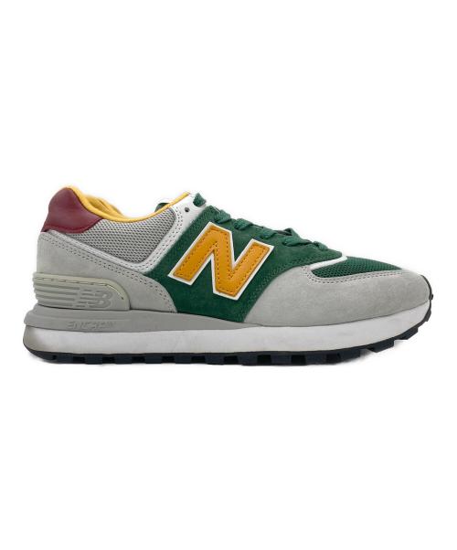 eYe COMME des GARCONS JUNYAWATANABE MAN（アイ コム デ ギャルソン ジュンヤ ワタナベ マン）eYe COMME des GARCONS JUNYAWATANABE MAN (アイ コム デ ギャルソン ジュンヤ ワタナベ マン) NEW BALANCE (ニューバランス) スニーカー グレー×グリーン サイズ:26㎝の古着・服飾アイテム