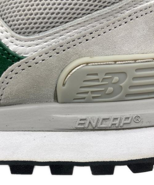 eYe COMME des GARCONS JUNYAWATANABE MAN（アイ コム デ ギャルソン ジュンヤ ワタナベ マン）eYe COMME des GARCONS JUNYAWATANABE MAN (アイ コム デ ギャルソン ジュンヤ ワタナベ マン) NEW BALANCE (ニューバランス) スニーカー グレー×グリーン サイズ:26㎝の古着・服飾アイテム