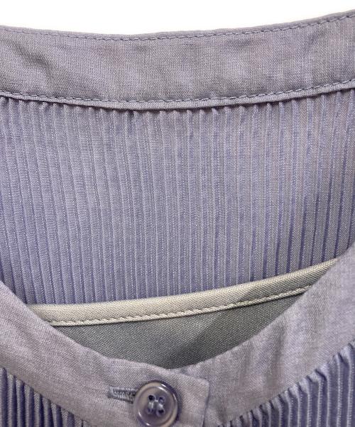 Snidel（スナイデル）Snidel (スナイデル) ティアードシアープリーツワンピース ブルー サイズ:SIZE 0の古着・服飾アイテム