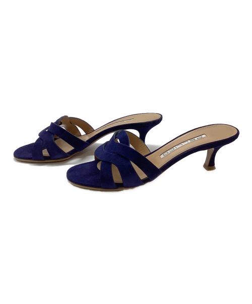 PELLICO（ペリーコ）PELLICO (ペリーコ) SAMI サンダル ネイビー サイズ:SIZE 39の古着・服飾アイテム